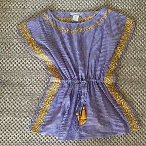 Sunchild tunic girls coverup size 3T